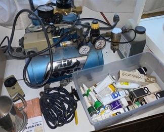 Air Force Compressor, Paints and Inks