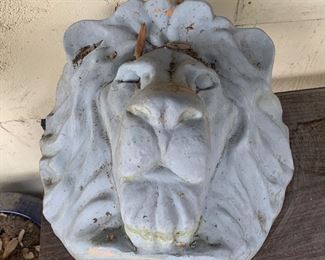 Stone Wall Lion