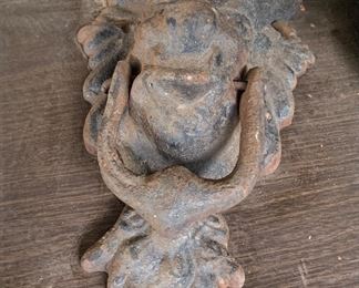 Cast Iron Lion Door Knocker
