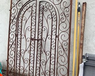 Large Iron Gates