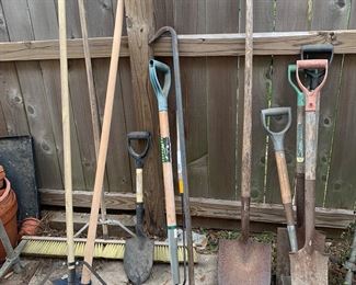 Shovels, Rakes, Brooms