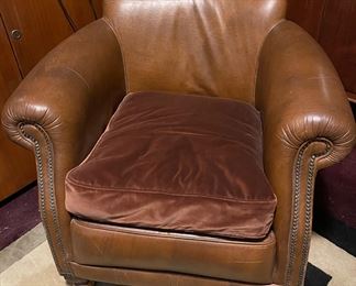 Vintage Leather Club Chairs