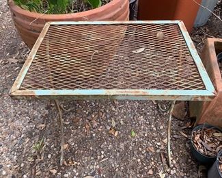 Wrought Iron Side Tables