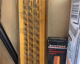 Auger Bits, Emergency Light