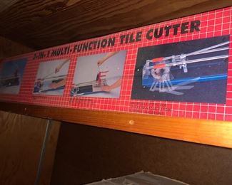 Tile cutter