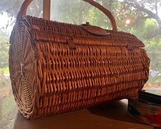 Vintage Picnic Basket