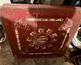 Vintage Metal Childs Folding Table