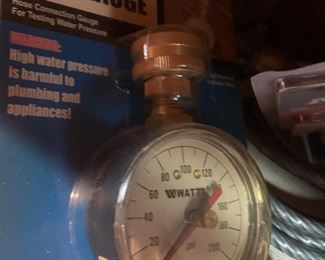 Water Test Gauge