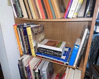 Art Books and Light Color Shelf