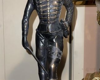 Bronze French Military Soldier