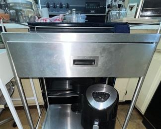 Stainless Storage Appliances Station