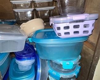 Glass and Plastic Storage