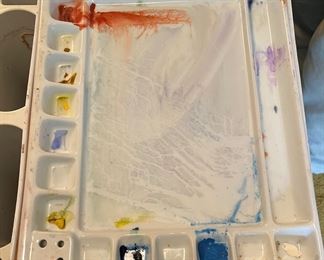 Tom Lynch Jack Richeson Porcelain watercolor Pallet