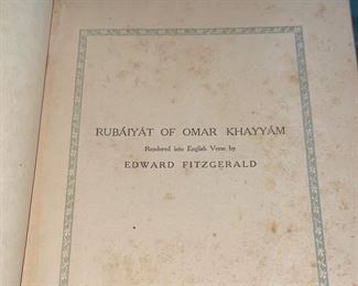 Fitzgerald Rubaiyat of Omar Kyhayyam with Color Plates