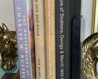 Charles M Russel Book, Miles Von Rohe, Architecture of Skidmore, Owings & Merrill, John Cowan Book