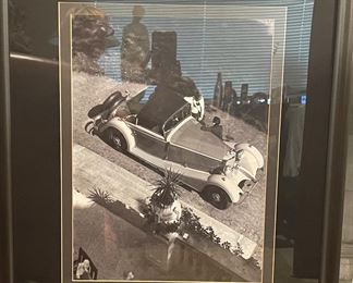1935 Motoring Framed Picture