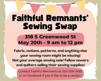 Sewing Swap at Faithful Remnants 
