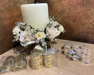 Array of table top decor