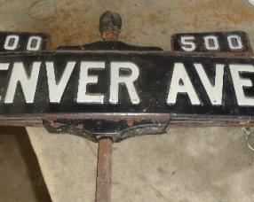  OLD STREET SIGN