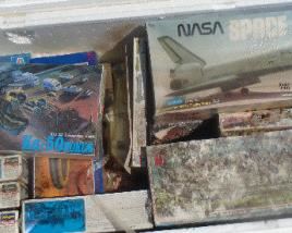  MODEL KITS, SOME DAMAGED