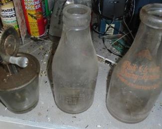  MILK BOTTLES