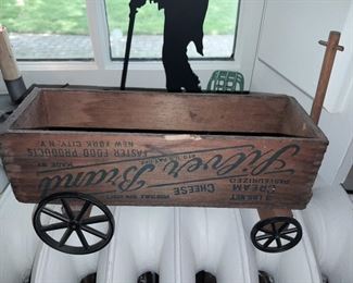 Antique Butter Box Wagon