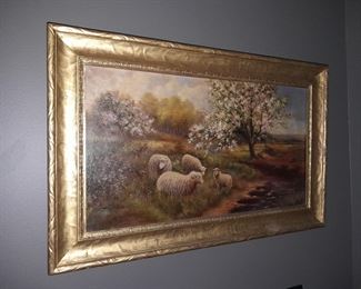 Antique Painting Circa 1900 By Concord, NH Artist (Originally $275)