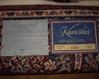 Karastan Rug Handmade In USA