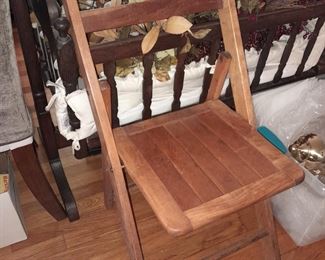 Folding Wooden Chair