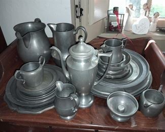 Pewter Serving Pieces