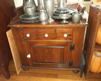 Antique Wooden Dry Sink