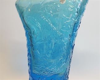 peacock vase