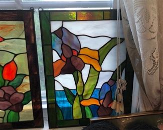 more stained glass panels