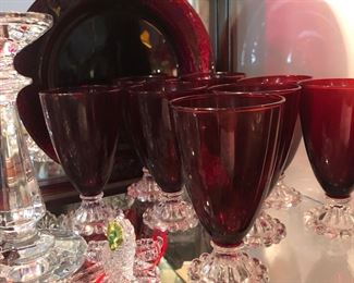 Ruby Red Boobie glasses