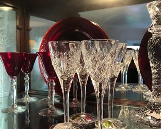 Waterford cordial stemware