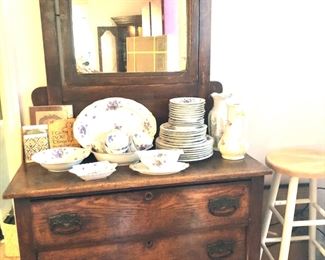 antique washstand