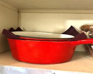 enameled cast iron pot