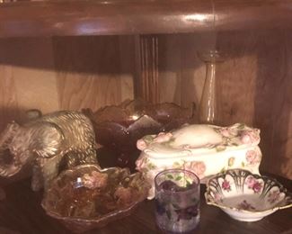 elephant figurene, trinket box