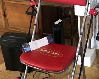 Chair Gym with instructions