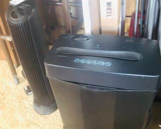 shredder, and heater