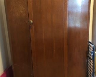 antique deco wardrobe