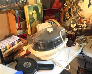 steamer, water color, paint set