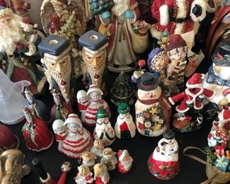 vintage santas,