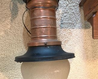 Turn of the century General Electric Luminous Carbon Arc lamp