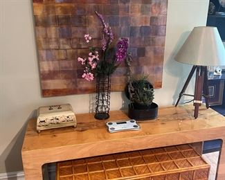 Great table and trunk - mod style