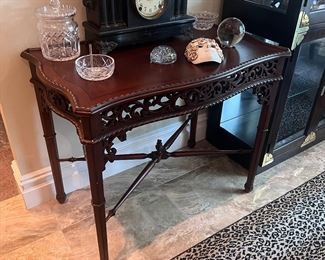 Ethan Allen Carved table