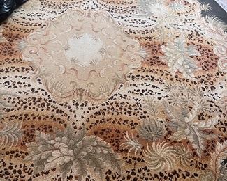 Intricately designed rug