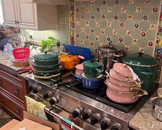 LeCREUSET, Staub and other quality pcs