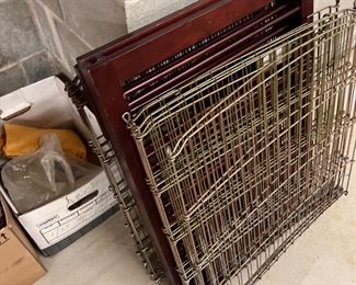 Dog beds, cages, more
