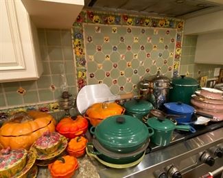 Le Creuset, Staub, and other quality kitchenware